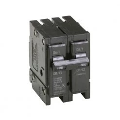 Cheap 🔔 Eaton Circuit Breakers Type BR 100-Amp 2-Pole Standard Trip Circuit Breaker ✨