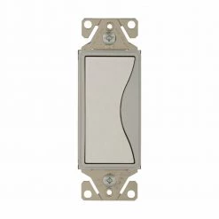 Best Sale 🔥 Eaton Light Switches Aspire 15-amp 3-way Push Light Switch, White Satin 💯