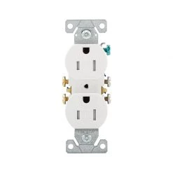 Flash Sale 👍 Eaton Electrical Outlets 15-Amp Tamper Resistant Residential Duplex Outlet, White 🤩