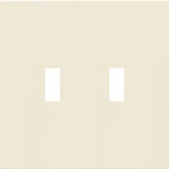 Deals 👏 Eaton Wall Plates 4-Gang Light Almond Toggle Wall Plate ⌛