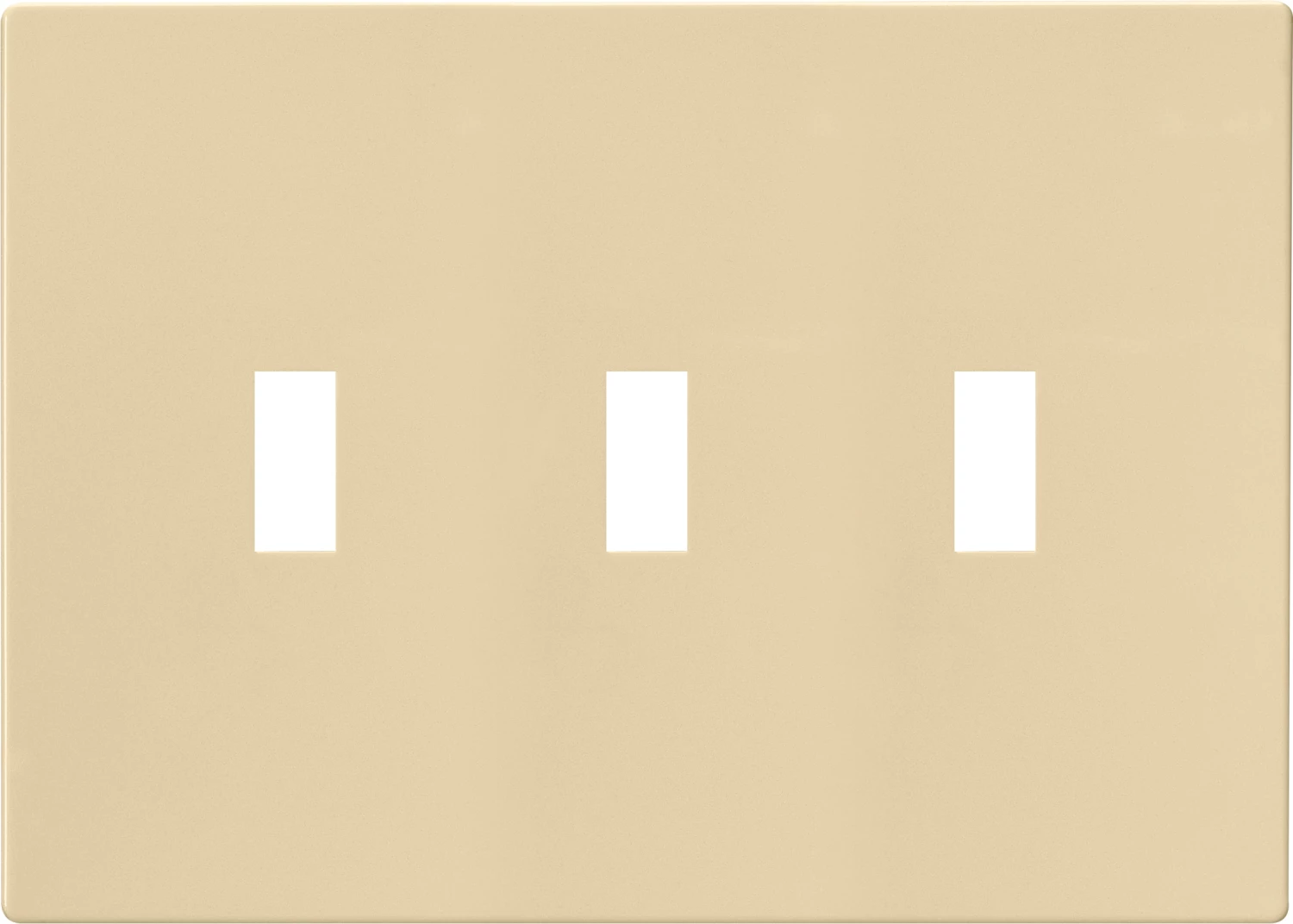 Budget โค๏ธ Eaton Wall Plates 3-Gang Ivory Toggle Wall Plate ๐ 1 Budget โค๏ธ Eaton Wall Plates 3-Gang Ivory Toggle Wall Plate ๐