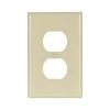 Best Sale 🌟 Eaton Wall Plates 1-Gang Midsize Duplex Wall Plate, Ivory 🛒