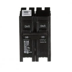 Discount 🌟 Eaton Circuit Breakers Type BR 35-Amp 2-Pole Standard Trip Circuit Breaker 😍