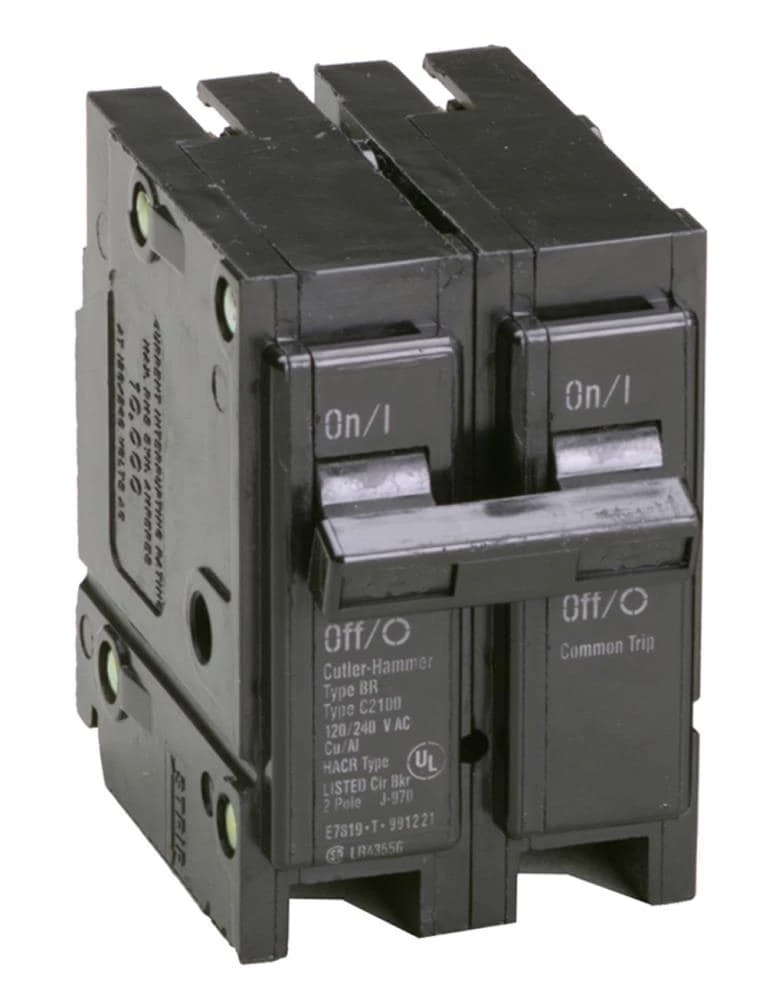Discount ❤️ Eaton Circuit Breakers Type BR 15-Amp 2-Pole Standard Trip Circuit Breaker 🤩 1 Discount ❤️ Eaton Circuit Breakers Type BR 15-Amp 2-Pole Standard Trip Circuit Breaker 🤩