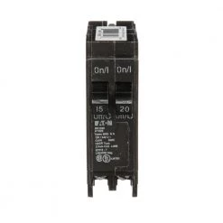 Deals 🎁 Eaton Circuit Breakers Type BR 15-Amp/20-Amp 2-Pole Tandem Circuit Breaker 🤩