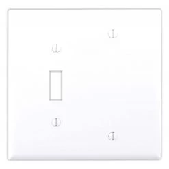 Deals 🔔 Eaton Wall Plates 2-Gang Wall Plate, White 🧨