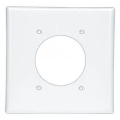 Best reviews of ⭐ Eaton Wall Plates 2-Gang Round Wall Plate, White 🔥