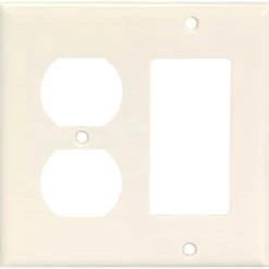 Brand new 😀 Eaton Wall Plates 2-Gang Wall Plate, Light Almond 🤩