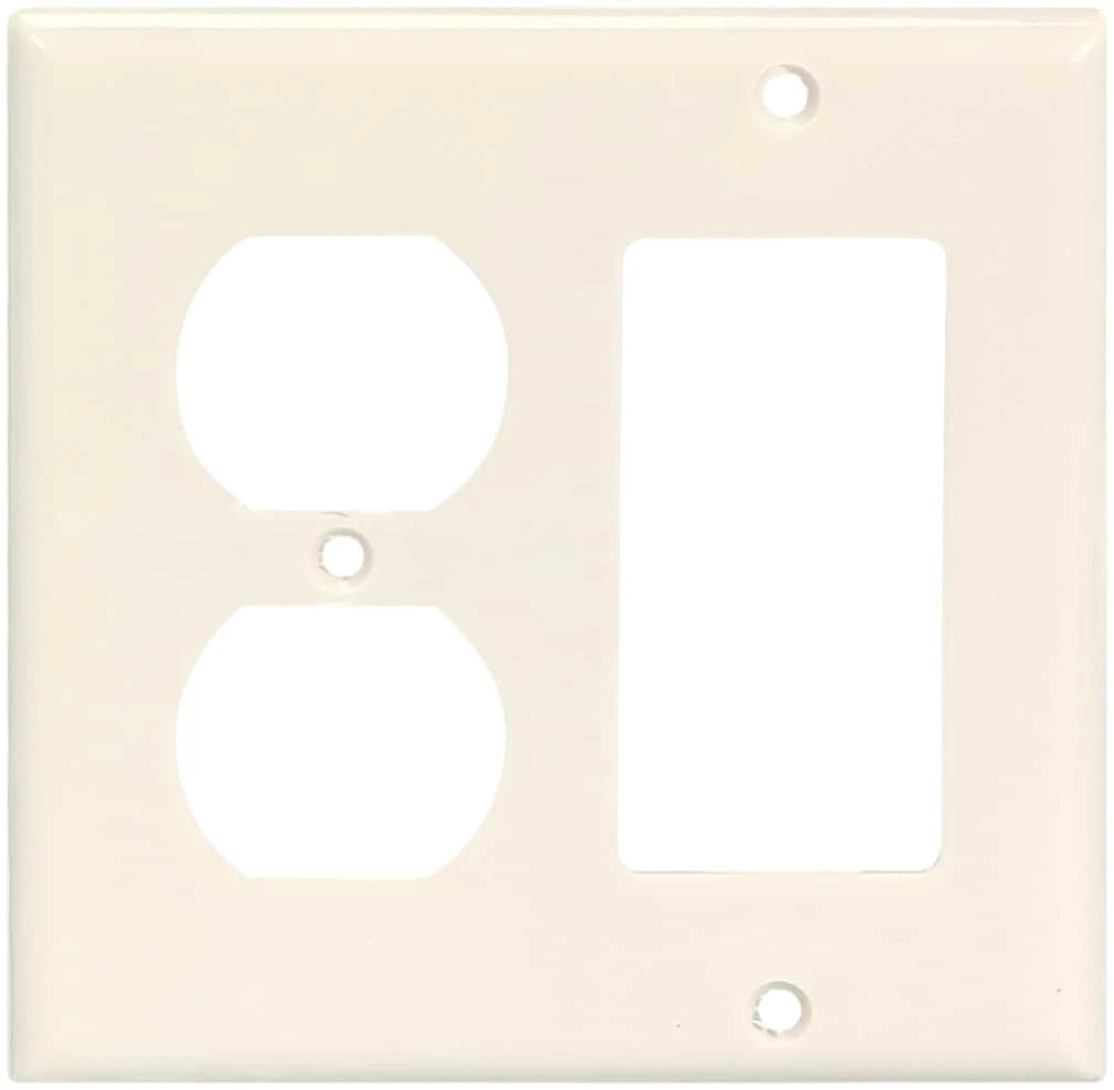 Brand new ๐ Eaton Wall Plates 2-Gang Wall Plate, Light Almond ๐คฉ 1 Brand new ๐ Eaton Wall Plates 2-Gang Wall Plate, Light Almond ๐คฉ