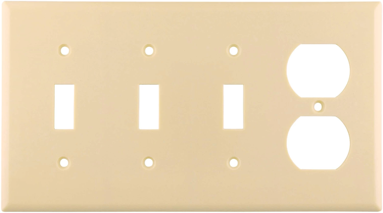Buy ๐ Eaton Wall Plates 4-Gang Wall Plate, Ivory ๐งจ 1 Buy ๐ Eaton Wall Plates 4-Gang Wall Plate, Ivory ๐งจ