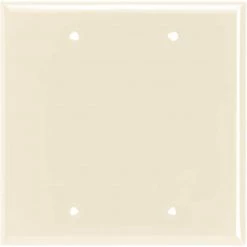 Cheapest ⌛ Eaton Wall Plates 2-Gang Standard Blank Wall Plate, Light Almond 🛒