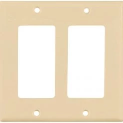 Discount 🔥 Eaton Wall Plates 2-Gang Decorator Wall Plate, Ivory 🔔