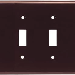 Discount 👏 Eaton Wall Plates 4-Gang Toggle Wall Plate, Brown 💯