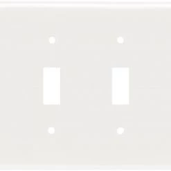 Wholesale 🔥 Eaton Wall Plates 4-Gang Toggle Wall Plate, White 🔥