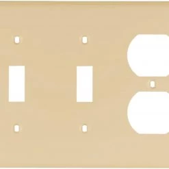 Cheap 👍 Eaton Wall Plates 3-Gang Wall Plate, Ivory 👍