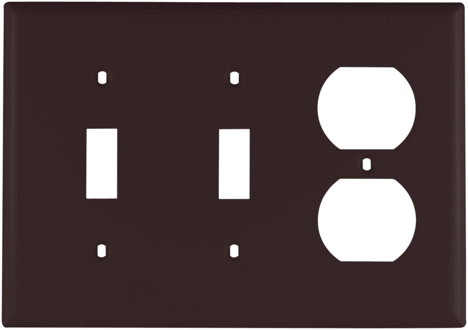 Brand new 🎁 Eaton Wall Plates 3-Gang Wall Plate, Brown 🎉 1 Brand new 🎁 Eaton Wall Plates 3-Gang Wall Plate, Brown 🎉