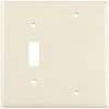 Flash Sale 🔥 Eaton Wall Plates 2-Gang Wall Plate, Light Almond 🌟