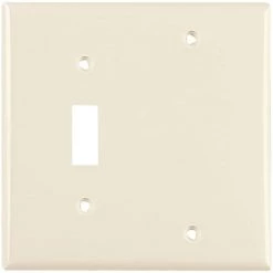 Flash Sale 🔥 Eaton Wall Plates 2-Gang Wall Plate, Light Almond 🌟
