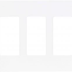 Best reviews of ❤️ Eaton Wall Plates Aspire 5-Gang Decorator Wall Plate, White Satin ✔️