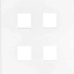 Promo 🤩 Eaton Wall Plates Aspire 1-Gang Wall Plate, White Satin 👏