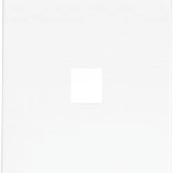 Promo ⭐ Eaton Wall Plates Aspire 1-Gang Wall Plate, White Satin 😍