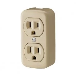 Wholesale 🔥 Eaton Electrical Outlets 15-Amp Residential Decorator Outlet, Ivory 🎉