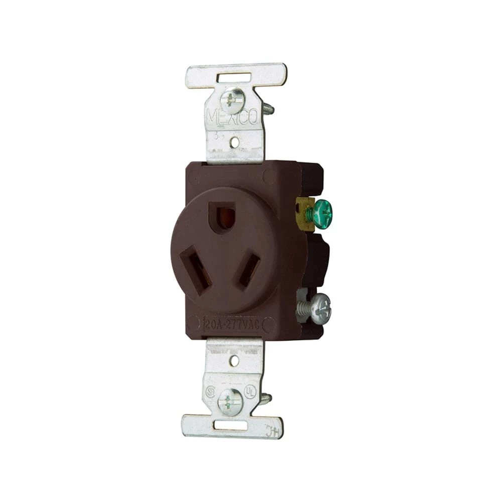Discount ๐ Eaton Electrical Outlets 20-Amp Commercial Round Outlet, Brown โจ 1 Discount ๐ Eaton Electrical Outlets 20-Amp Commercial Round Outlet, Brown โจ