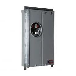 Flash Sale ⌛ Eaton Breaker Boxes Type BR 125-Amp 12-Spaces 24-Circuit Main Breaker Meter Combo Load Center 🛒