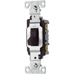 Cheap ๐ Eaton Light Switches 20-Amp Toggle Light Switch, Black ๐งจ
