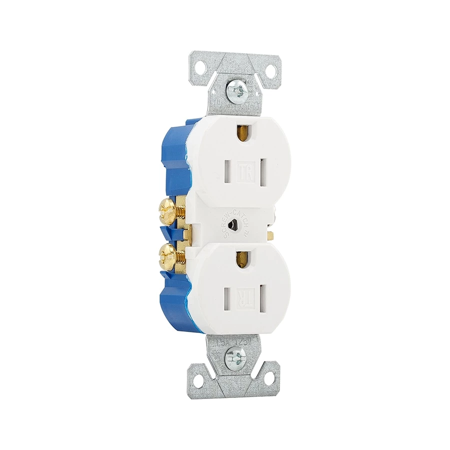 Flash Sale 👍 Eaton Electrical Outlets 15-Amp Tamper Resistant Residential Duplex Outlet, White 🤩 2 Flash Sale 👍 Eaton Electrical Outlets 15-Amp Tamper Resistant Residential Duplex Outlet, White 🤩 - Image 2