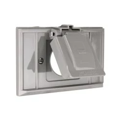 Budget โ Eaton Electrical Outlet Covers Non-Metallic Gray 1-Outlet Weatherproof Electrical Outlet Cover ๐ 5 Budget โ Eaton Electrical Outlet Covers Non-Metallic Gray 1-Outlet Weatherproof Electrical Outlet Cover ๐ -EatonWagner Sales Shop 05119030