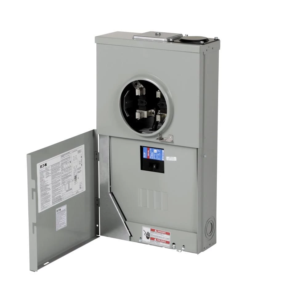 Promo 😀 Eaton Breaker Boxes Type BR 200-Amp 4-Spaces 8-Circuit Main Breaker Meter Combo Load Center 🤩 2 Promo 😀 Eaton Breaker Boxes Type BR 200-Amp 4-Spaces 8-Circuit Main Breaker Meter Combo Load Center 🤩 - Image 2