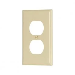Best Sale 🔥 Eaton Wall Plates 1-Gang Standard Duplex Wall Plate, Ivory (10-Pack) 😍 -EatonWagner Sales Shop 08595042
