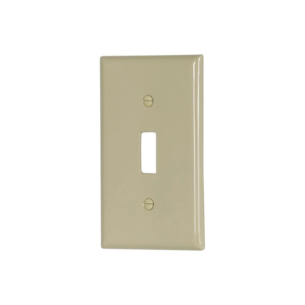 Flash Sale 🤩 Eaton Wall Plates 1-Gang Standard Toggle Wall Plate, Ivory (10-Pack) 👏 4 Flash Sale 🤩 Eaton Wall Plates 1-Gang Standard Toggle Wall Plate, Ivory (10-Pack) 👏 - Image 4