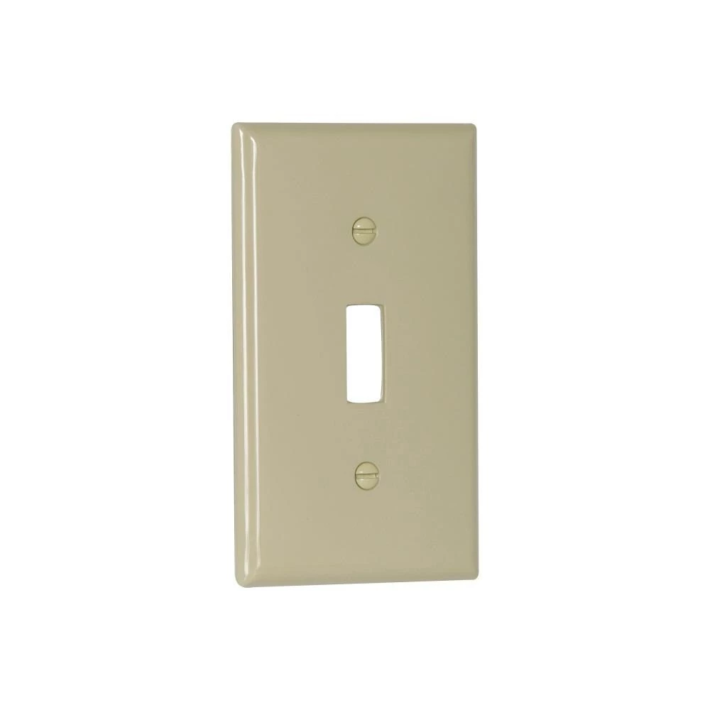 Flash Sale 🤩 Eaton Wall Plates 1-Gang Standard Toggle Wall Plate, Ivory (10-Pack) 👏 3 Flash Sale 🤩 Eaton Wall Plates 1-Gang Standard Toggle Wall Plate, Ivory (10-Pack) 👏 - Image 3