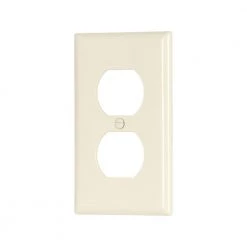 Budget 🌟 Eaton Wall Plates 1-Gang Standard Duplex Wall Plate, Light Almond (10-Pack) ⌛ -EatonWagner Sales Shop 08603267