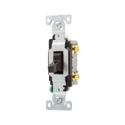 Cheapest 🎁 Eaton Light Switches 20-Amp Single-Pole Toggle Light Switch, Brown 🔥 -EatonWagner Sales Shop 09535129