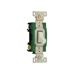 Outlet ✔️ Eaton Light Switches 30-Amp Double Pole Toggle Light Switch, White 🛒 -EatonWagner Sales Shop 10565402