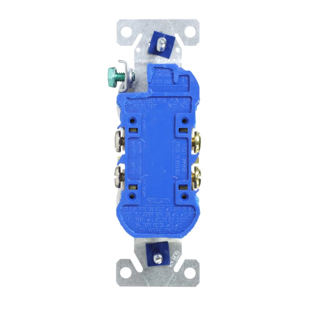 Hot Sale 🤩 Eaton Electrical Outlets 15-Amp Residential Duplex Outlet, White 🎁 4 Hot Sale 🤩 Eaton Electrical Outlets 15-Amp Residential Duplex Outlet, White 🎁 - Image 4