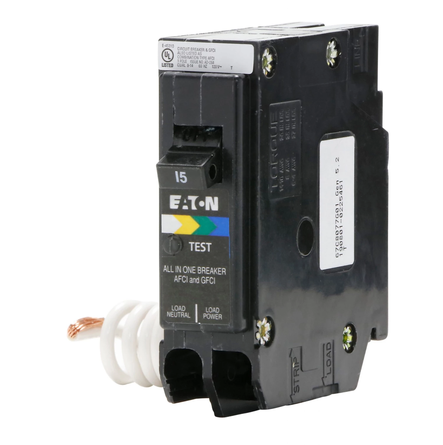 Best reviews of 🎉 Eaton Circuit Breakers Type BR 15-Amp 1-Pole Dual Function AFCI/GFCI Circuit Breaker 😀 2 Best reviews of 🎉 Eaton Circuit Breakers Type BR 15-Amp 1-Pole Dual Function AFCI/GFCI Circuit Breaker 😀 - Image 2