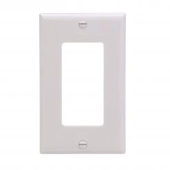 Flash Sale 👏 Eaton Wall Plates 1-Gang Standard Decorator Wall Plate, White 😍