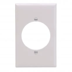 Best reviews of ❤️ Eaton Wall Plates 1-Gang Midsize Round Wall Plate, White 🤩