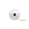 Best deal 😍 Eaton Light Sockets Plastic Pull Chain Ceiling Socket, White 👏