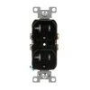 Flash Sale 🎉 Eaton Electrical Outlets 20-Amp Tamper Resistant Commercial Duplex Outlet, Black 👍