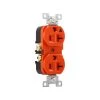 Best deal ❤️ Eaton Electrical Outlets Arrow Hart 20-Amp Residential/Commercial Duplex Outlet, Orange 👍