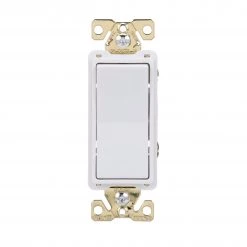 Budget โ Eaton Light Switches 20-Amp Single-Pole Rocker Light Switch, White โญ