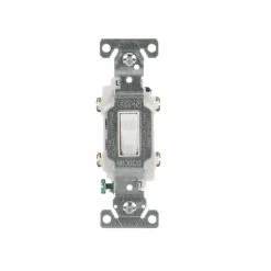 Top 10 🧨 Eaton Light Switches 20-Amp Double Pole Toggle Light Switch, White 🛒