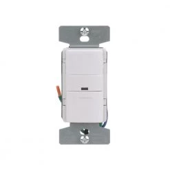 Outlet ❤️ Eaton Light Sensors Single-Pole/3-Way 15-Amp Occupancy Motion Sensor Light Switch, White 👏