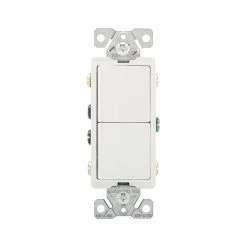 Hot Sale 🧨 Eaton Light Switches 15-Amp 3-Way Rocker Light Switch, White ⭐