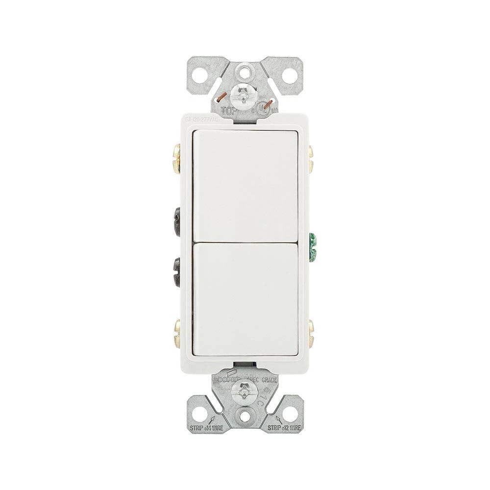 Hot Sale ๐งจ Eaton Light Switches 15-Amp 3-Way Rocker Light Switch, White โญ 1 Hot Sale ๐งจ Eaton Light Switches 15-Amp 3-Way Rocker Light Switch, White โญ